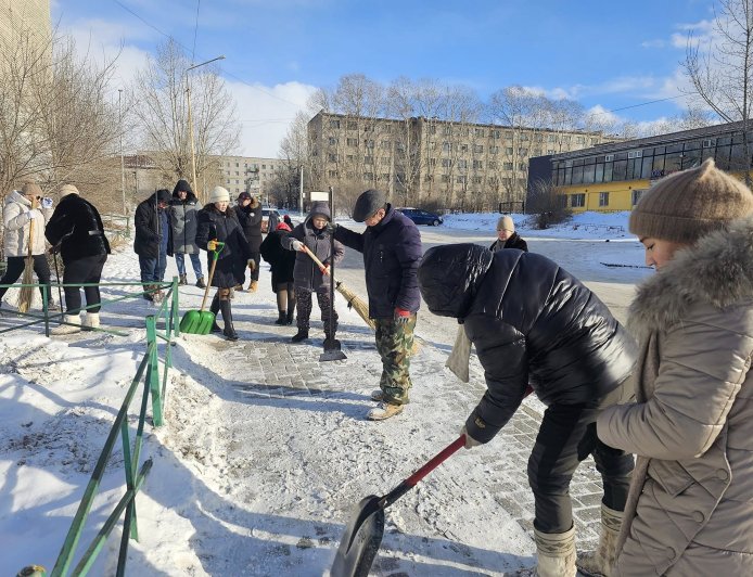 Цасны цэвэрлэгээ